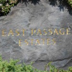 Entry Sign in gold
